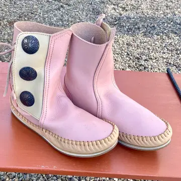 funny 인디언 모카신 부츠 23.5cm