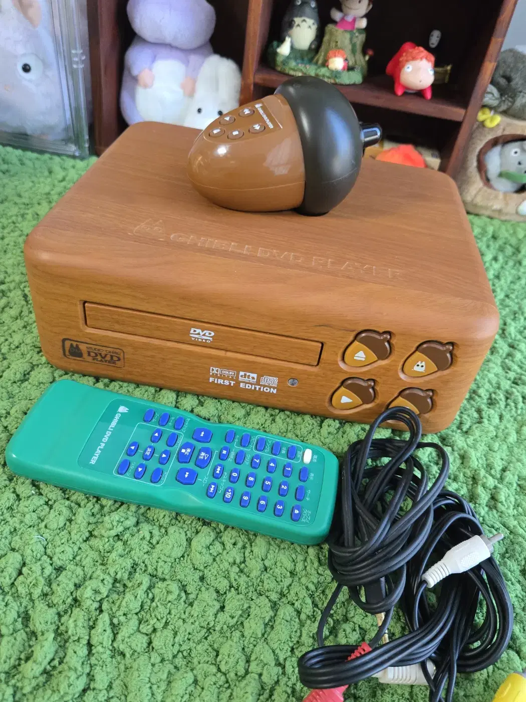 지브리 dvd플레이어 레어 2002년 지브리스튜디오 굿즈 토토로 희귀