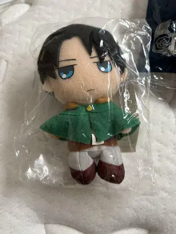 리바이 봉제 인형 키링 약 15cm