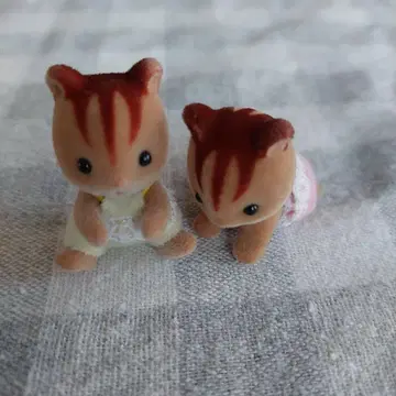 실바니안 패밀리 다람쥐 인형 2개 세트