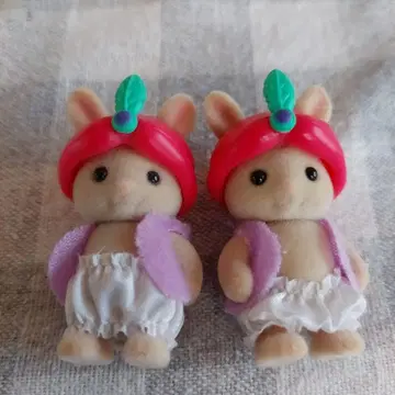 실바니안 패밀리 토끼 인형 2개 세트