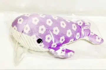 모찌푸니 수족관 레볼루션 고래 꽃무늬 봉제 인형 마스코트 폭신폭신