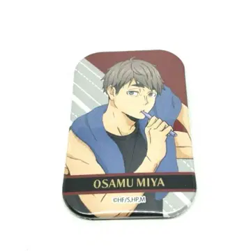 하이큐 원정 스퀘어 캔뱃지 미야 오사무