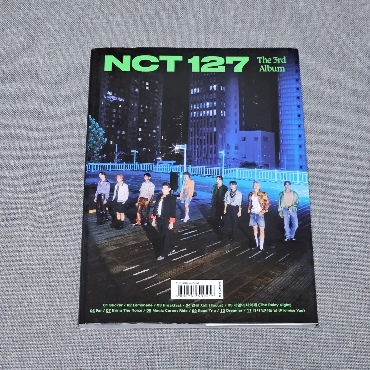 NCT127 스티커 포토북 앨범