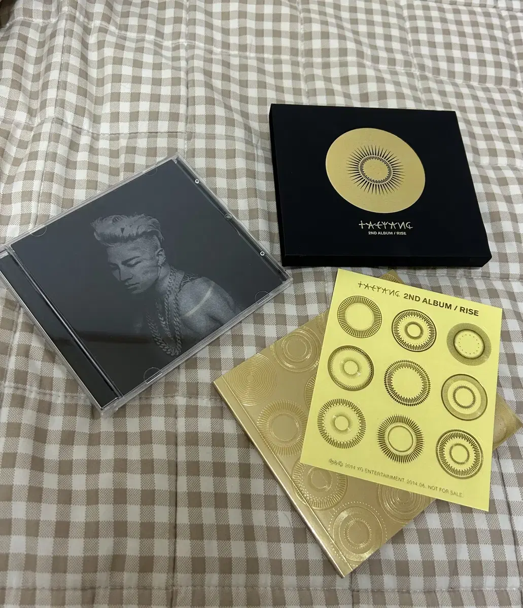 태양 2ND ALBUM /RISE /태양 라이즈 앨범
