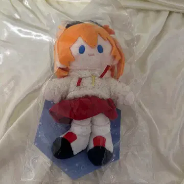 신세기 에반게리온 겨울의 날 중국 한정판 아스카 봉제 인형 에바 겨울