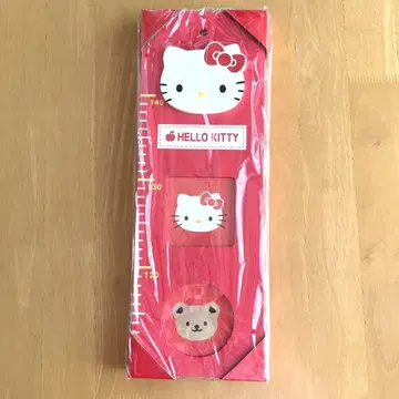 키티 목제 신장계 사진 프레임 포함 산리오 정품 새상품 미사용