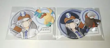 포켓몬 마스터즈 EX 포켓몬 & 트레이닝복 캔뱃지 노보리 쿠다리 2개