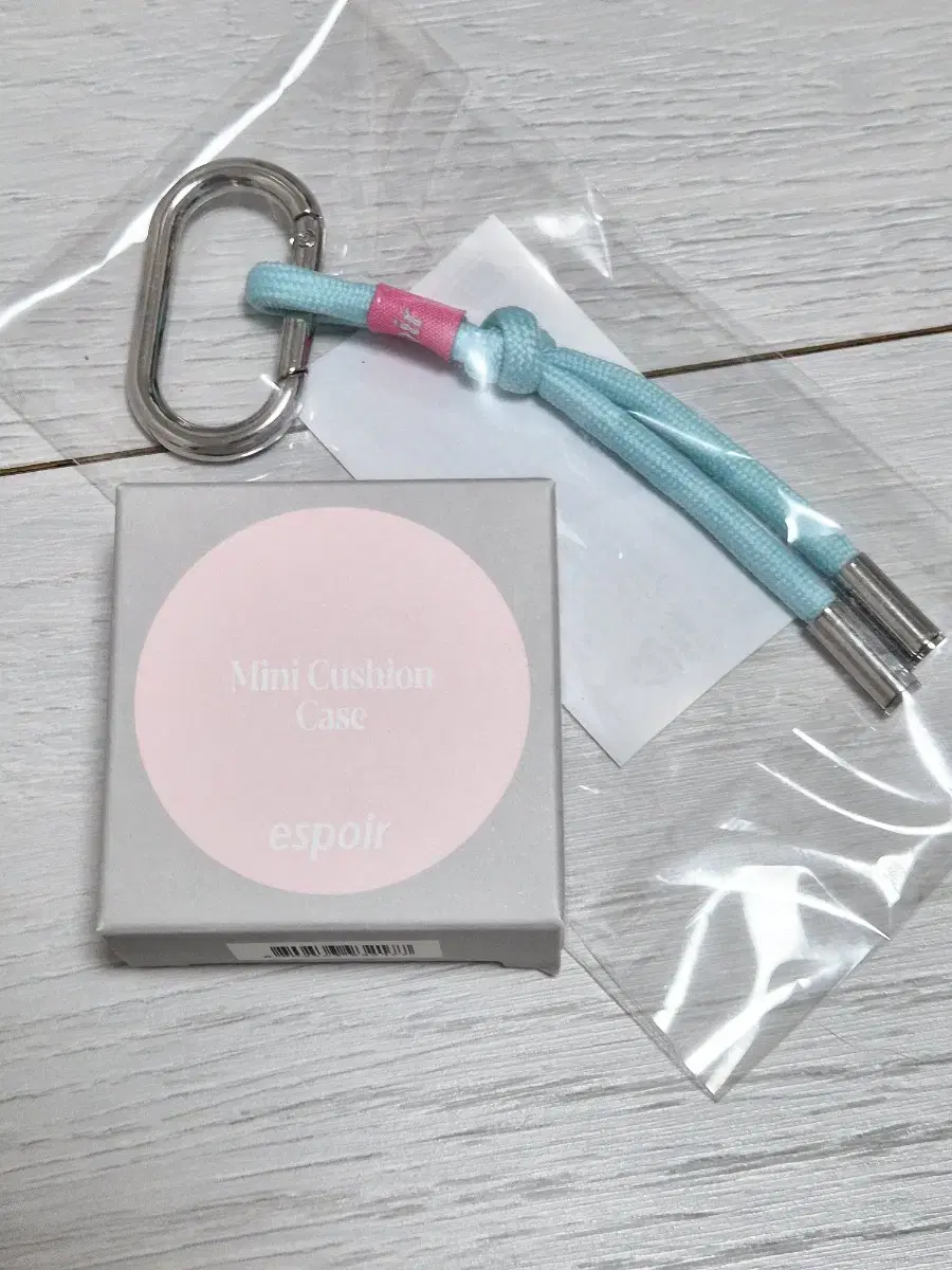 Espoir Mini Cushion Container (Pink) / Keyring