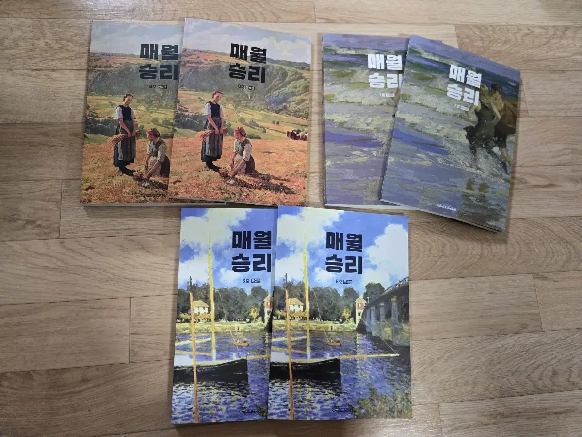 수능 국어 김승리국어 매월승리 6호,7호,8호 문제편+해설편 새제품
