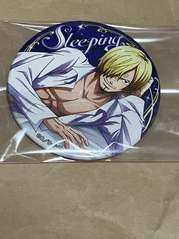 원피스 무기와라 스토어 뱀파이어 SANJI 수면 캔뱃지