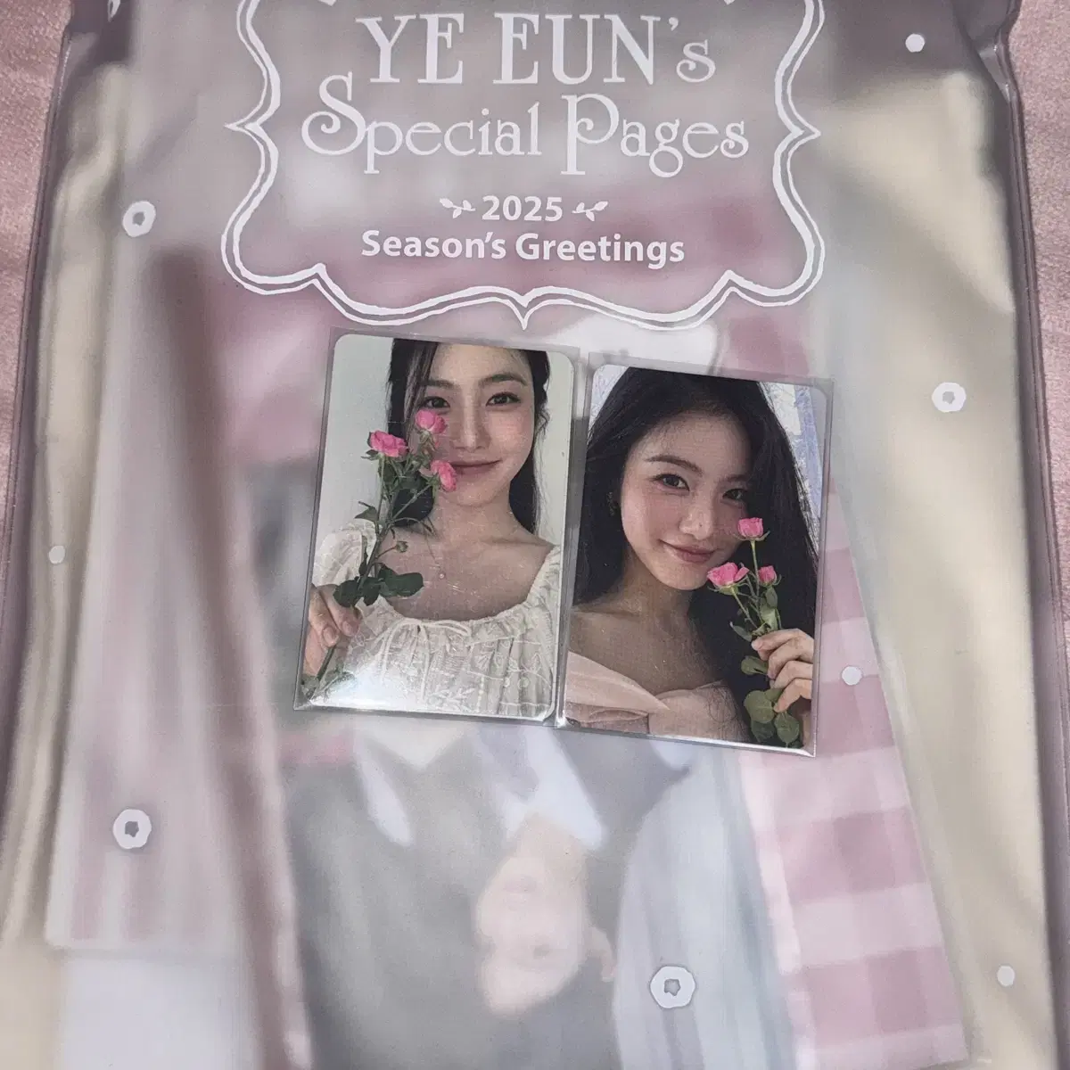 2025 Shin Yeeun season's greetings Seasons Greetings