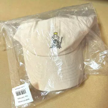 BUMP 홈시크 위성 2024 왕 캡 모자 베이지