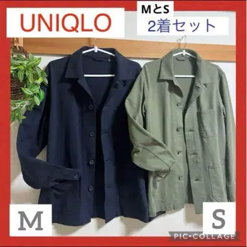 2등! 유니클로 유니클로 유틸리티 자켓 네이비 M 카키 S