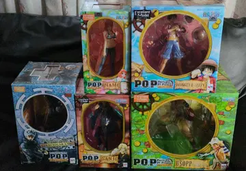 원피스 피규어 팝 미개봉품 개봉품 5피스 세트 판매