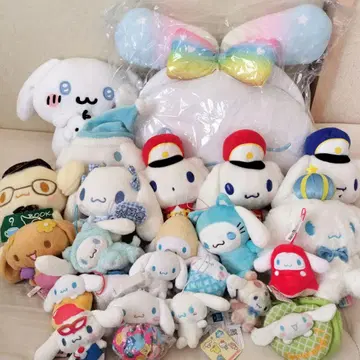 산리오 시나몬 모카 봉제 인형 묶음 판매