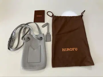 HIROFU 그레이 스마트폰 숄더백 수납 봉투 사용 설명서