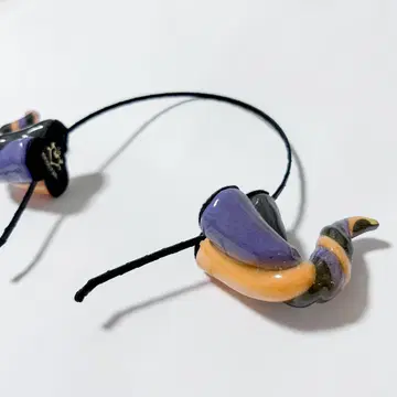 릴리 칼럼 뿔 머리띠 디자인 페스티벌 촬영 소품 할로윈
