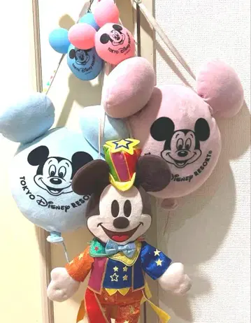 디즈니랜드 숄더백 3개, 백 키체인 2개