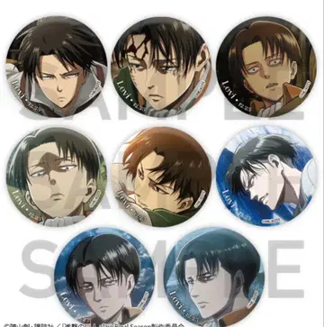 진격의 거인 리바이 생일 캔뱃지 WIT STUDIO