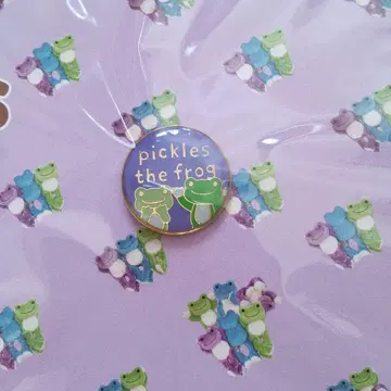 개구리 피클스 시부야 스크램블 스퀘어 한정판 핀즈