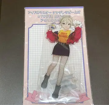 아이돌 마스터 신데렐라 걸스 타워 레코드 아크릴 스탠드 시오미 유코