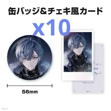 니지산지 코야나기 로우 생일 굿즈 폴라로이드 카메라&캔배치