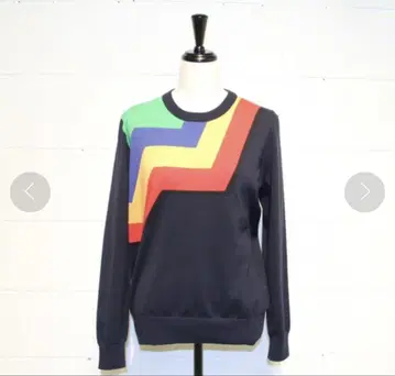 플랜 피넛츠 plumpynuts PS015KSW001 기하학 패턴 니트