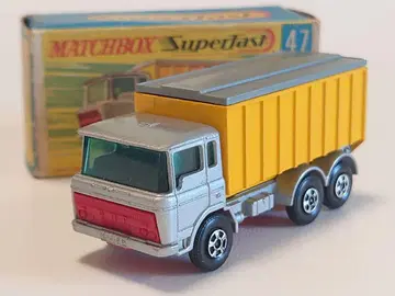 MATCHBOX No47 DAF 팁 컨테이너 트럭
