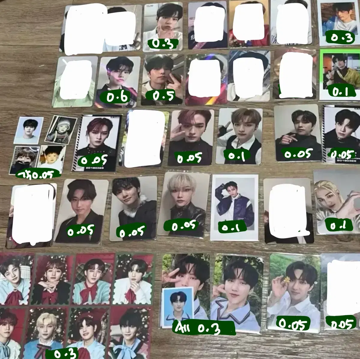 스트레이키즈 스키즈 승민 포카 포토카드 미공포 유닛