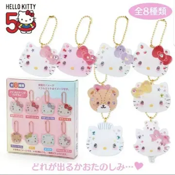 산리오 헬로키티 50주년 기념일 시크릿 아크릴 참 A