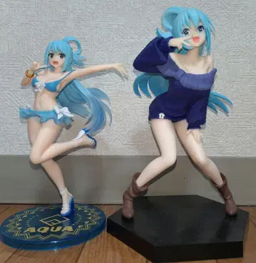 이 멋진 세계에 축복을! 아쿠아 피규어 2개 세트