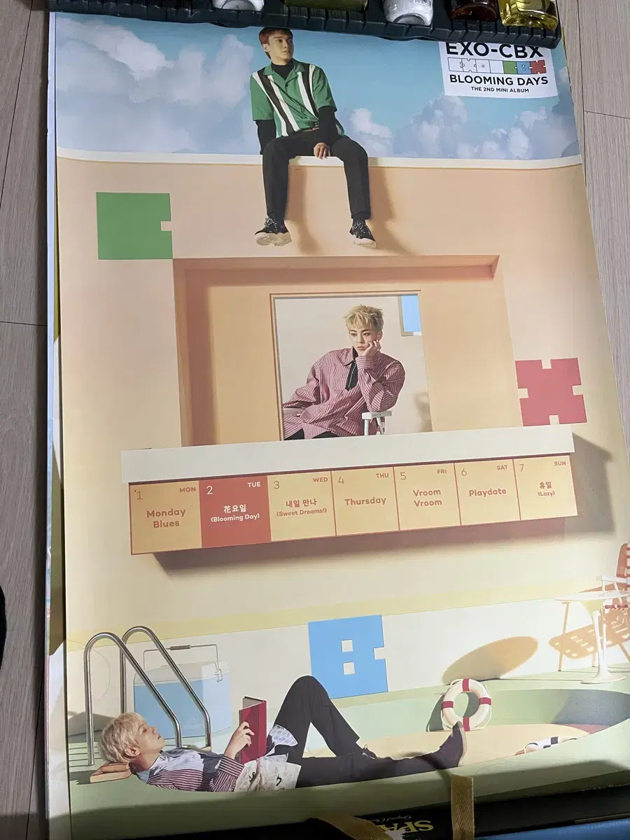 EXO-첸백시 CBX Blooming Days 포스터 6장