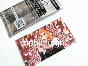 닛신 귀멸의 칼날 레어 씰 렌고쿠 쿄쥬로 카마도 탄지로