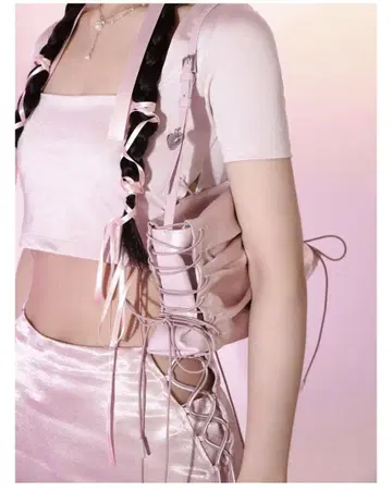 idang club 리본 백 ribbon bag