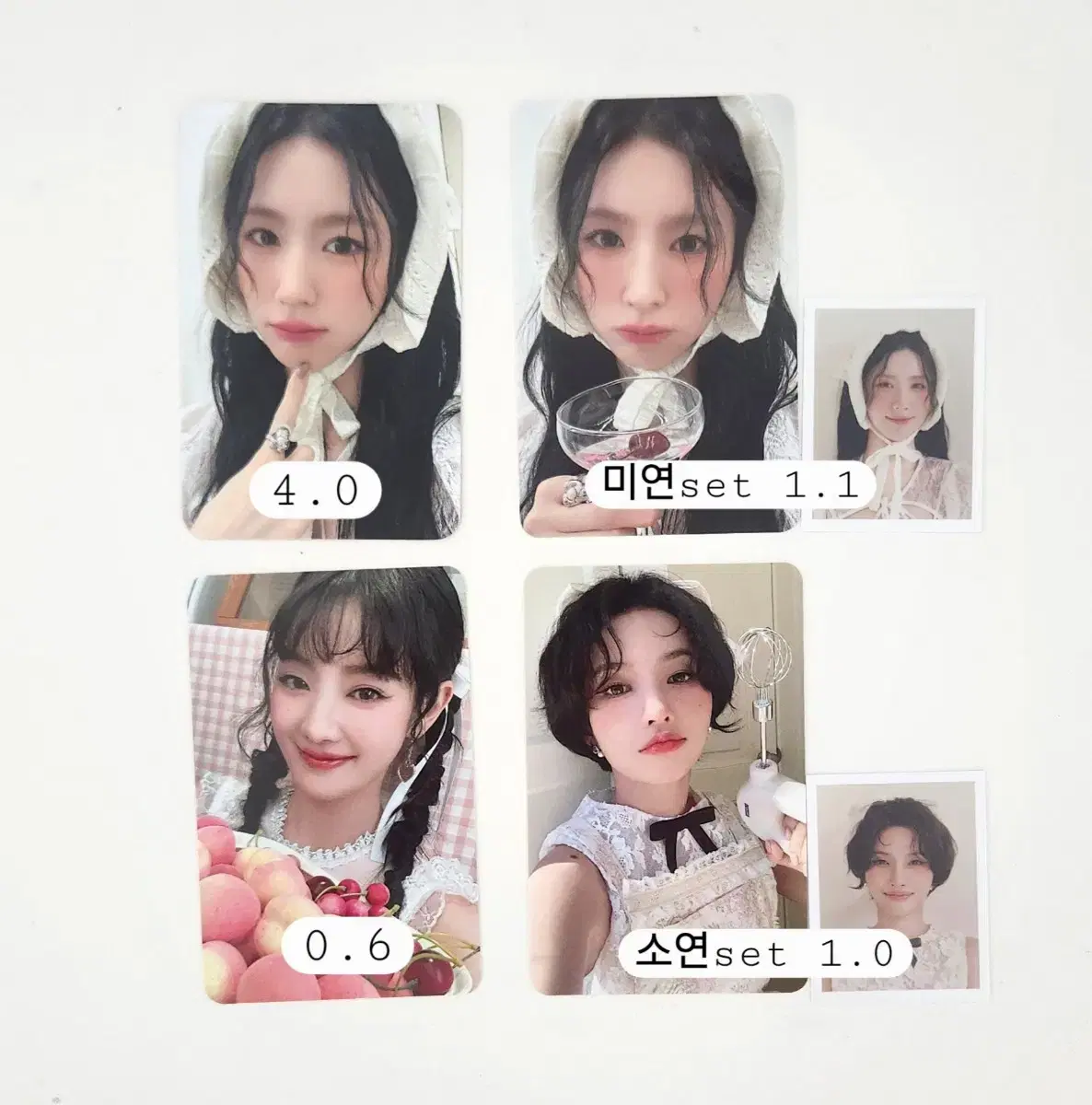 여자아이들 시즌그리팅 사운드웨이브 특전 2025 포카 미공포