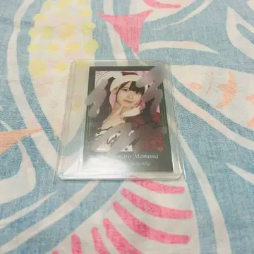 마츠모토 모마나 미니 사진 친필