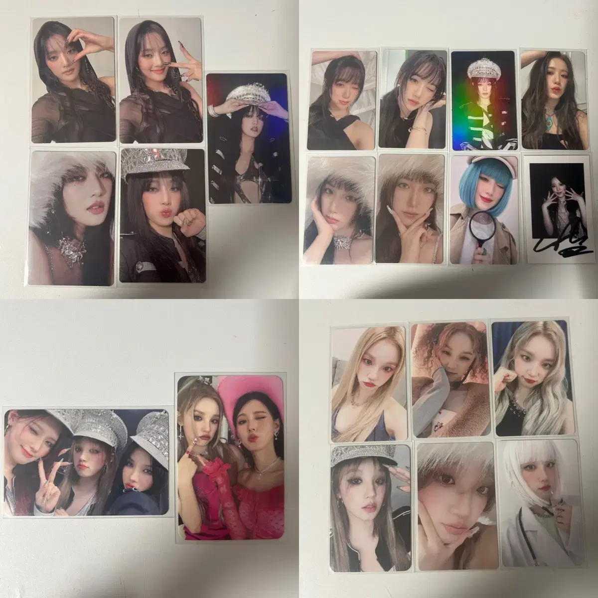 여자아이들 포카 급처 판매