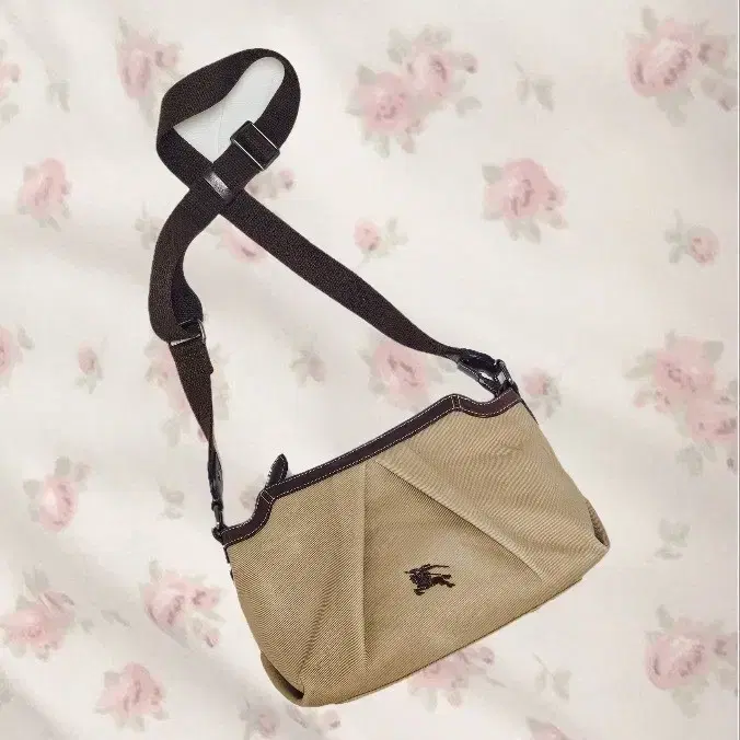 [금액 고정] BURBERRY 버버리 빈티지 초코라떼로고크로스백가방