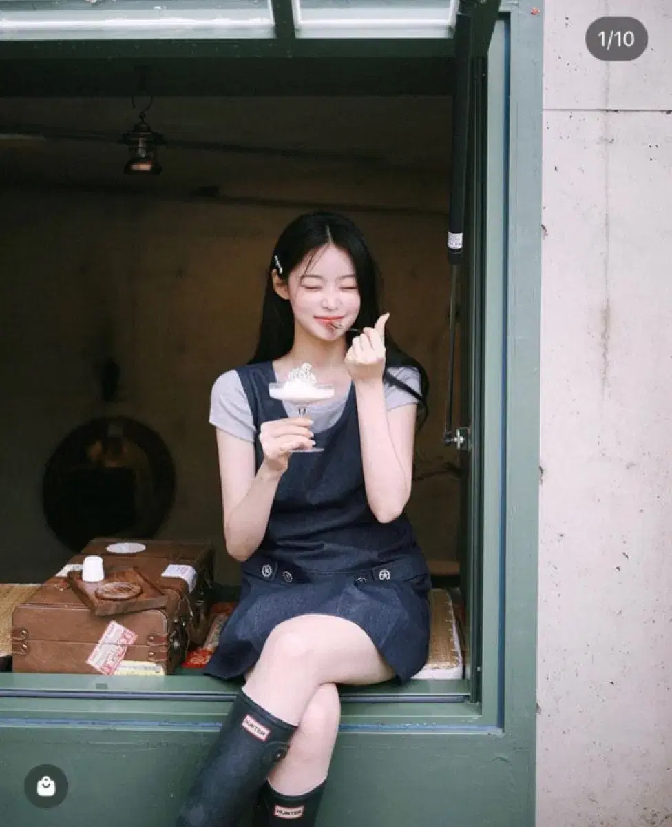 밀크코코아 아멜리에 점퍼 원피스 오버롤 멜빵 영국 원피스