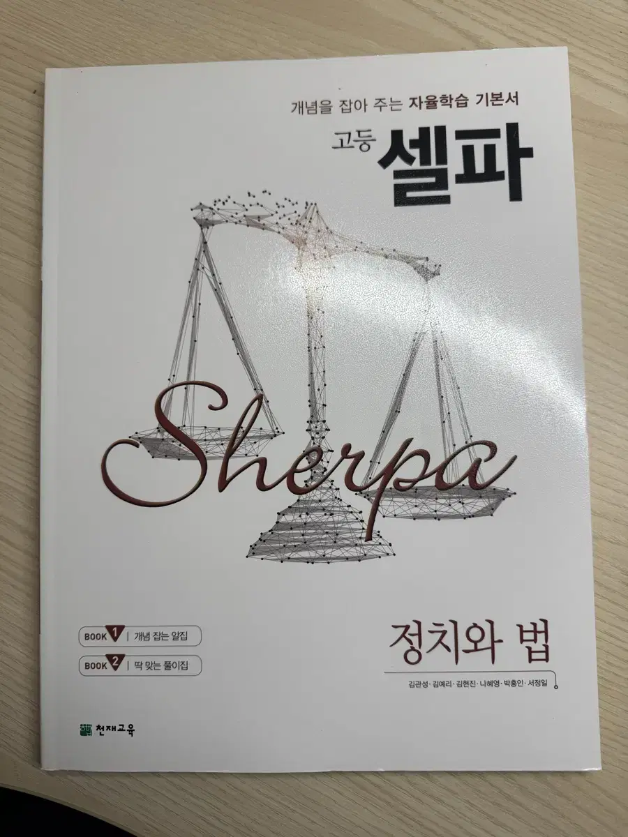 셀파 정치와법 새상품