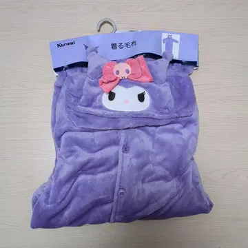 새상품! 산리오 쿠로미 입는 담요 변신 분장 코스프레 M사이즈