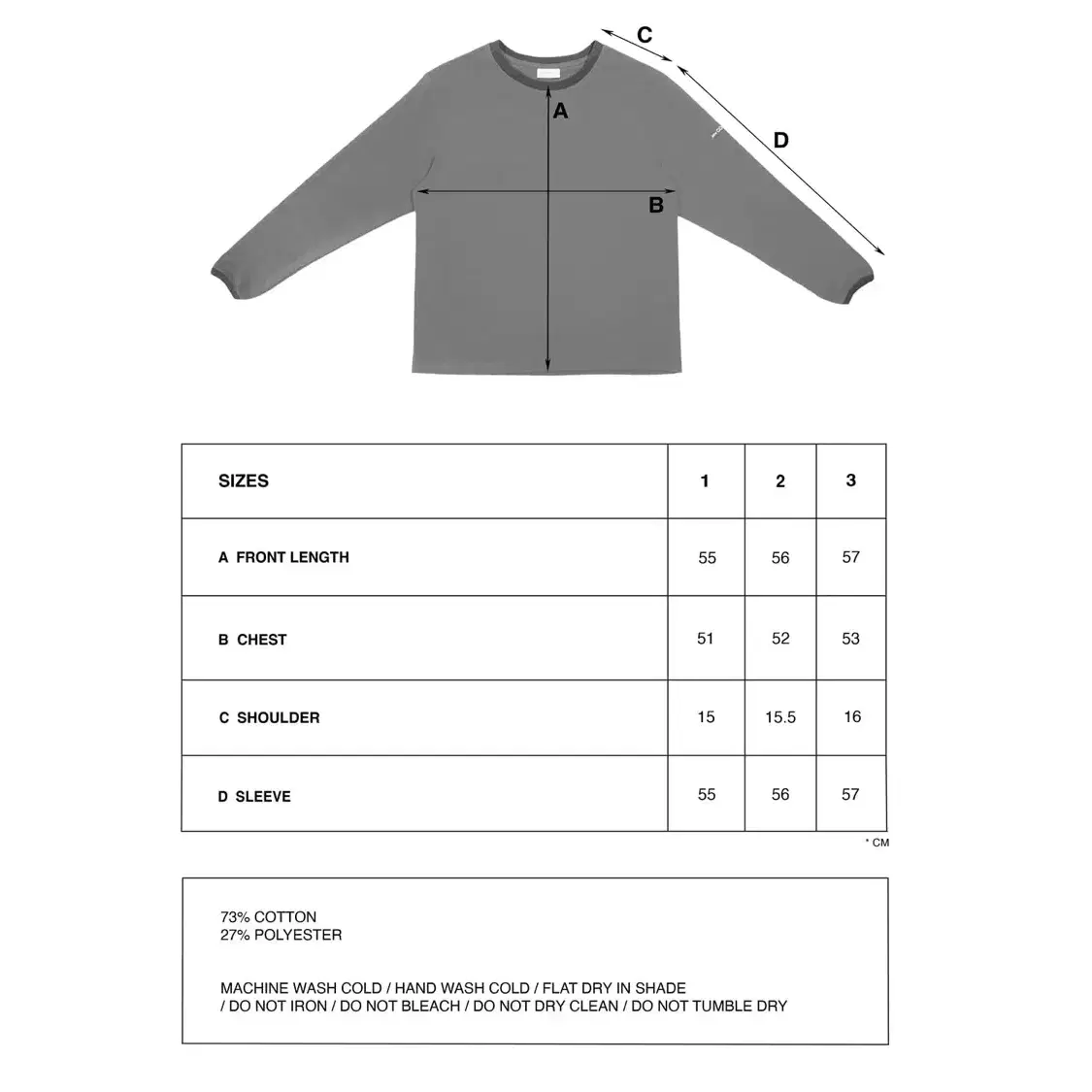 Geechoi Comfort 24-005 RIBBED LONG SLEEVE #지초이,#지초이