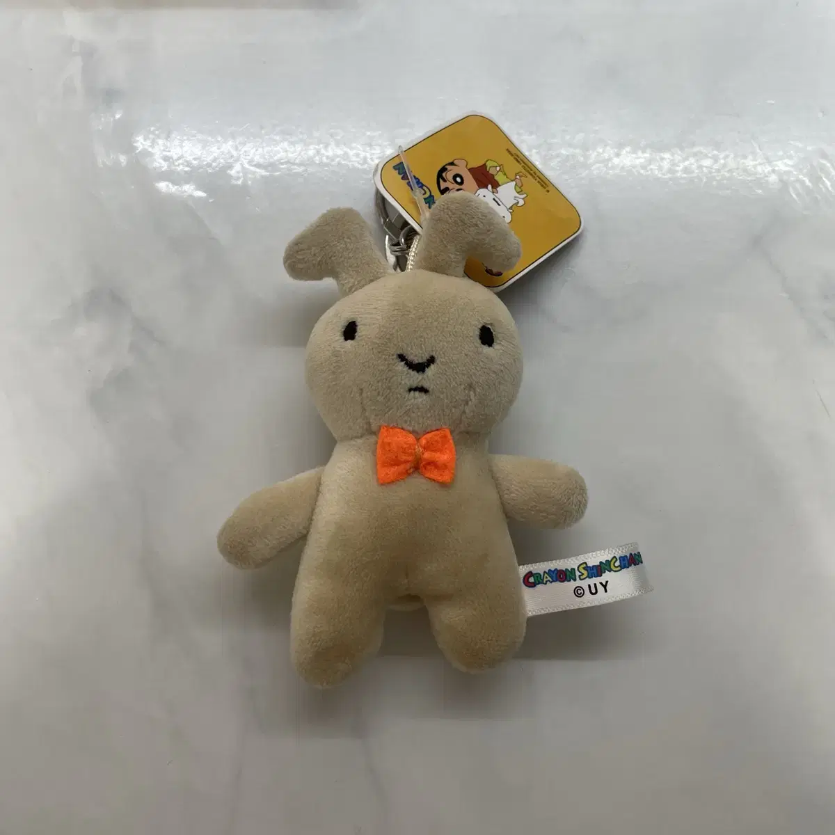 짱구 유리토끼인형 키링 8cm