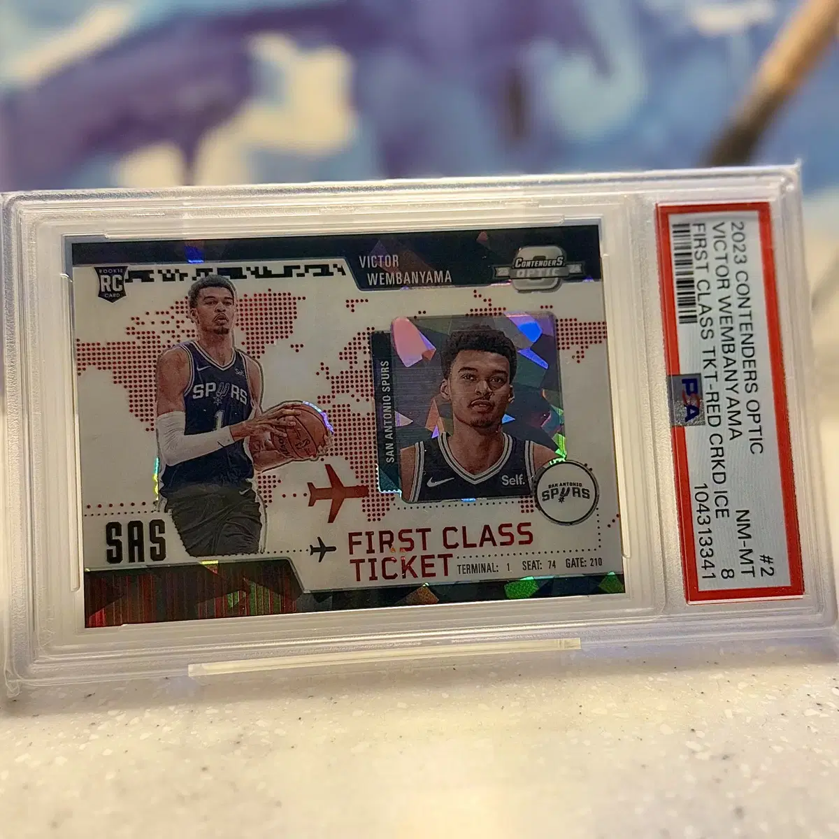 Rookie 175 Limited Edition / Victor Wembanya Rookie PSA 8 Basketball Card