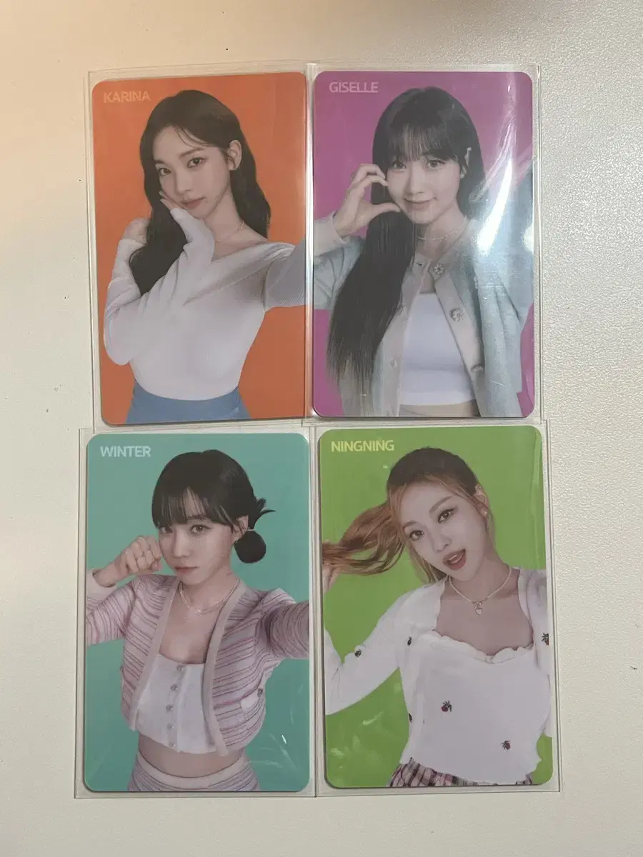 photocard, signed version sold by Espa