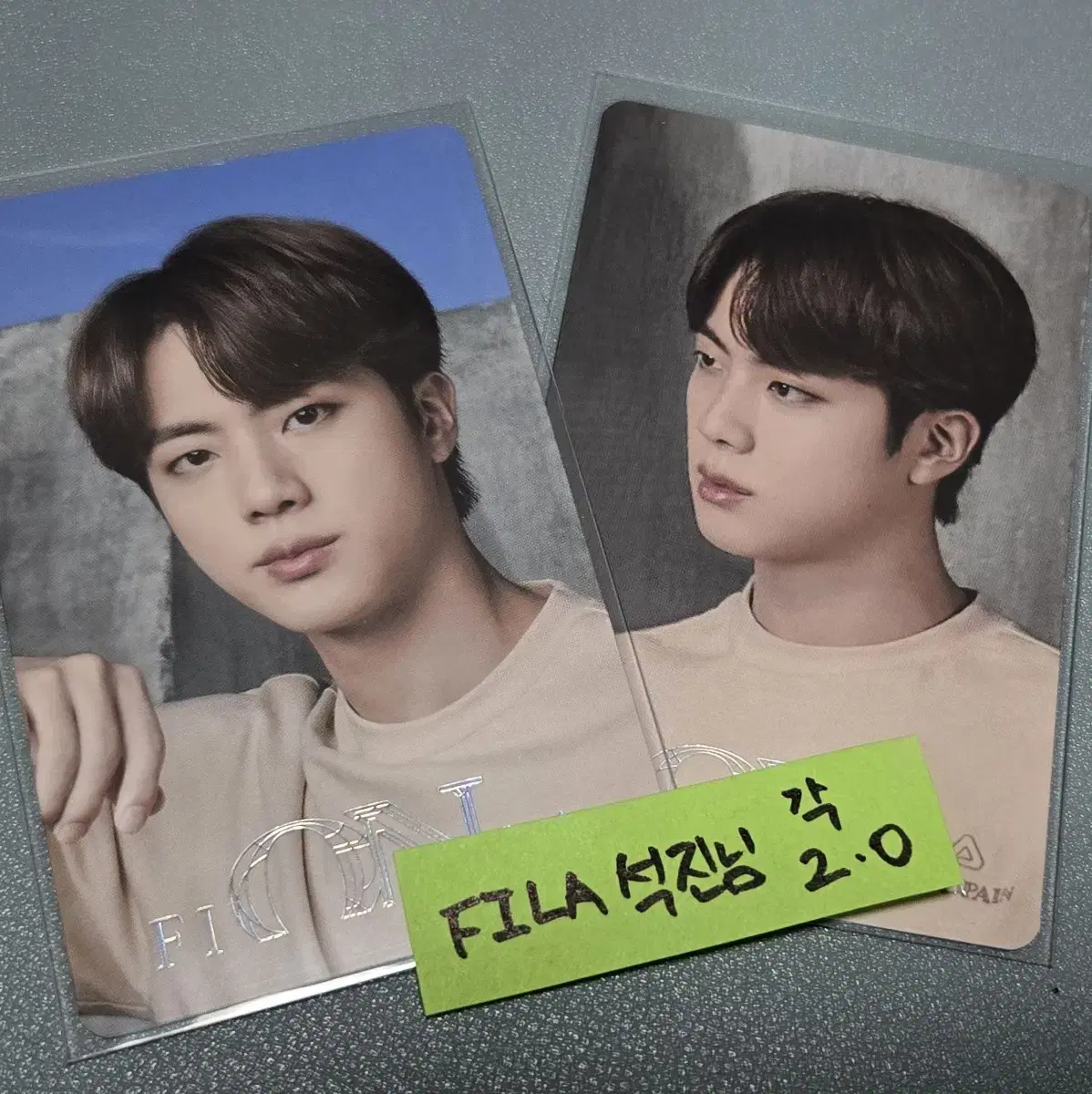 BTS 진 휠라 포카
