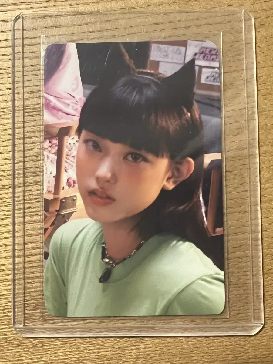 뉴진스 해린 포카홀더 포카