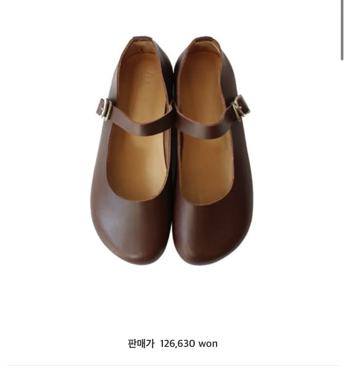 [새상품] 마스에마스 메리제인 구두 71-d-brown 225