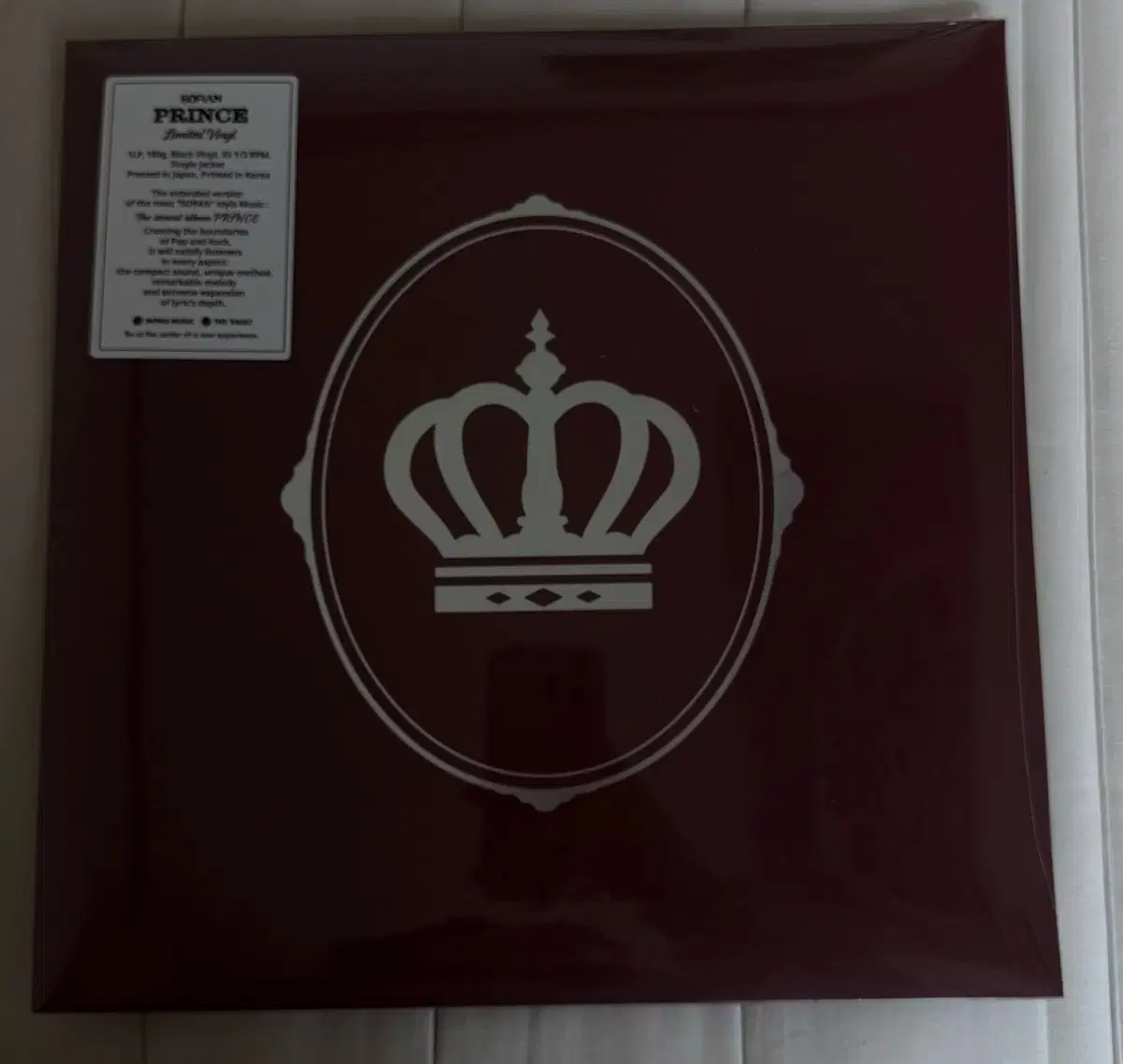 소란 정규2집 Prince LP 미개봉 새상품